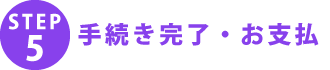 STEP1 お問い合わせ